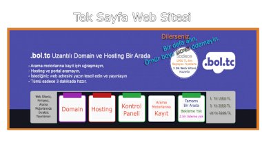 Tek Sayfalık Web Hosting ve Kurulumu